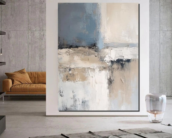 Oversized Wall Art Paintings, Modern Abstract Painting, Hand Painted Acrylic Painting, Extra Large Paintings for Living Room-ArtWorkCrafts.com