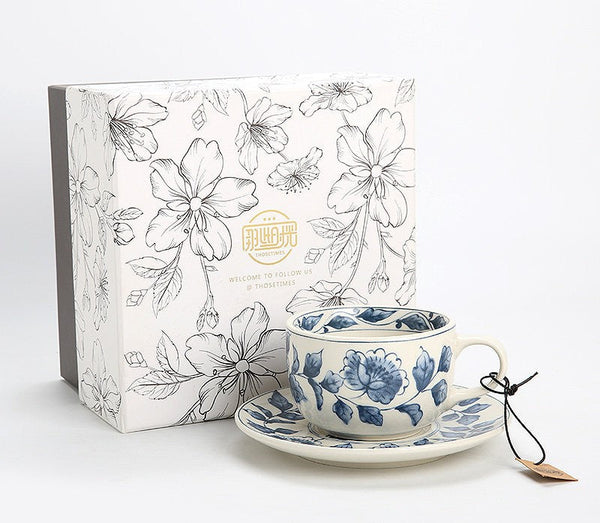 Traditional Tea Cup Set, Porcelain Tea Cups, Floral Tea Cup Set, Classic British Tea Cups, Elegant Tea Cup With Saucer, Ceramic Tea Cup with Saucer, Tea Cup Set, Vintage Tea Cup Set, Modern Ceramic Cups-ArtWorkCrafts.com