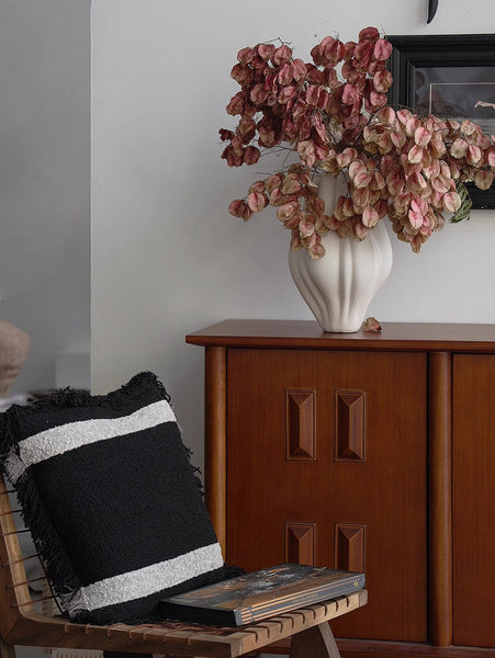 Unique Handmade Modern Flower Vase, Large Porcelain Vases for Modern Home Decor, Centerpiece Ceramic Bouquet Vases, Contemporary Vases on Dining Table-ArtWorkCrafts.com