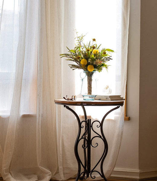 Beautiful Modern Artificial Flowers for Dining Room Table, Dandelion, Wheat Branch, Eucalyptus Globulus, Unique Flower Arrangement for Home Decoration-ArtWorkCrafts.com