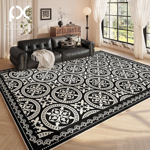 Modern Rugs under Dining Room Table, French Style Modern Rugs Next to Bed, Modern Carpets for Bedroom, Large Modern Rugs for Living Room