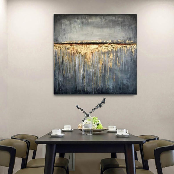 Extra Large Abstract Paintings on Canvas, Bedroom Wall Art Ideas, Simple Painting Ideas for Bedroom, Hand Painted Abstract Painting-ArtWorkCrafts.com