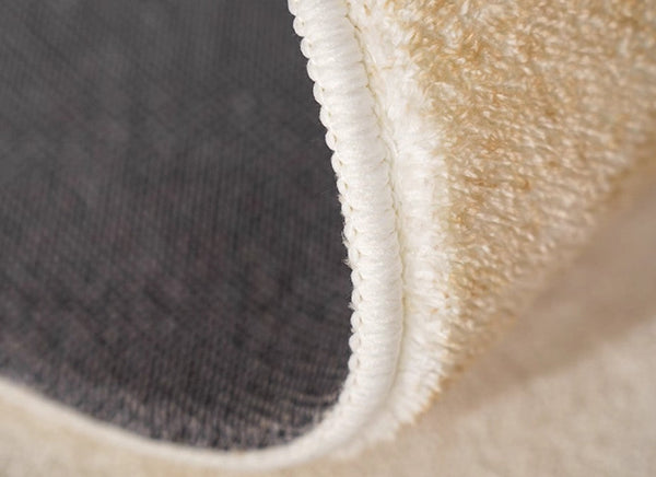 Modern Runner Rugs for Entryway, Circular Modern Rugs under Coffee Table, Bathroom Washable Modern Rugs, Round Contemporary Modern Rugs in Bedroom-ArtWorkCrafts.com