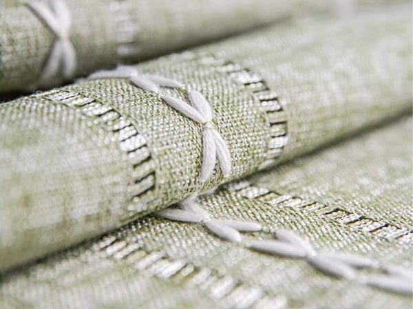 Rectangular Tablecloth for Sale, Modern Table Cloths for Dining Room, Kitchen Rectangular Table Covers, Farmhouse Green Cotton and Linen Table Cloth-ArtWorkCrafts.com