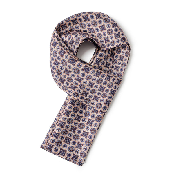 Formal Wear Silk Scarf, Silk Ascot For Men, Lightweight Silk Scarf Men, Soft Men Silk Scarf, Mens Silk Neckwear Long, Plain Silk Scarf Men, Silk Scarf For Work, Mens Spring Autumn Scarf-ArtWorkCrafts.com