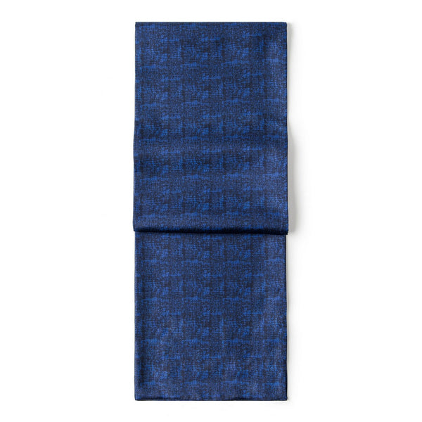 Luxury Blue Silk Neck Scarf, Silk Scarf For Suit, Formal Wear Silk Scarf, Silk Ascot For Men, British Style Long Scarf, Business Silk Scarf Men, Mens Spring Autumn Scarf, Lightweight Silk Scarf Men-ArtWorkCrafts.com