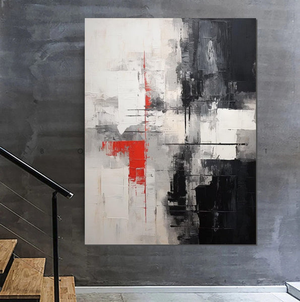 Large Painting for Sale, Hand Painted Canvas Art, Large Abstract Paintings on Canvas, Acrylic Paintings for Living Room-ArtWorkCrafts.com