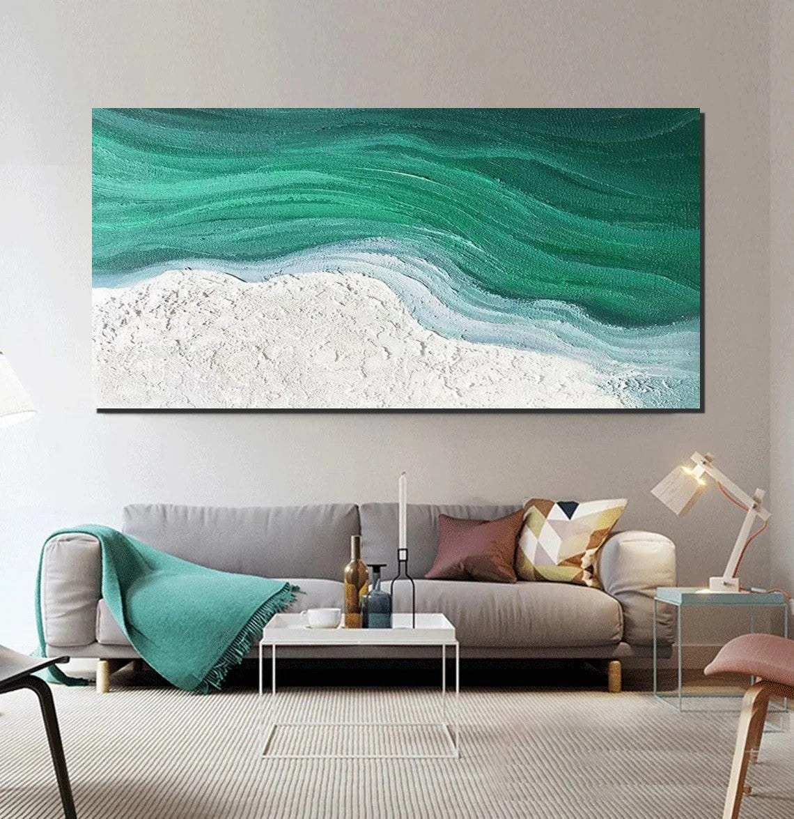 Modern Canvas Paintings for Bedroom, Extra Large Paintings for Living Room, Abstract Wall Art Paintings, Simple Modern Art, Abstract Landscape Paintings-ArtWorkCrafts.com