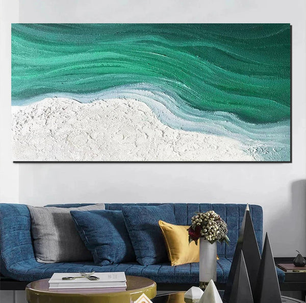 Modern Canvas Paintings for Bedroom, Extra Large Paintings for Living Room, Abstract Wall Art Paintings, Simple Modern Art, Abstract Landscape Paintings-ArtWorkCrafts.com