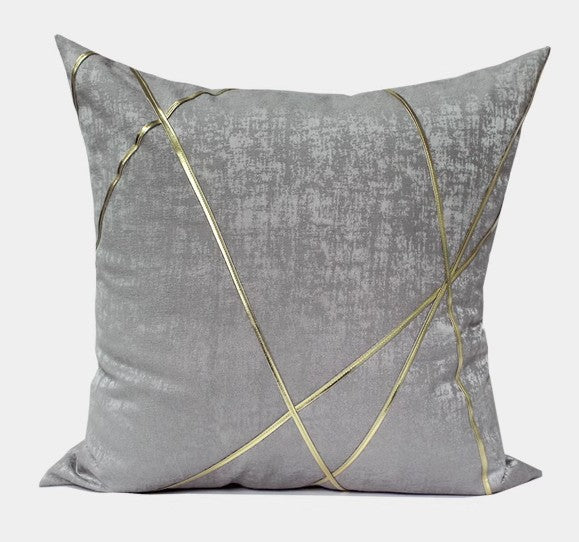 Decorative Modern Pillows For Couch, Abstract Linen Throw Pillow Covers, Contemporary Home Decor Cushions, Soft Square Sofa Pillows For Living Room, Neutral Abstract Pattern