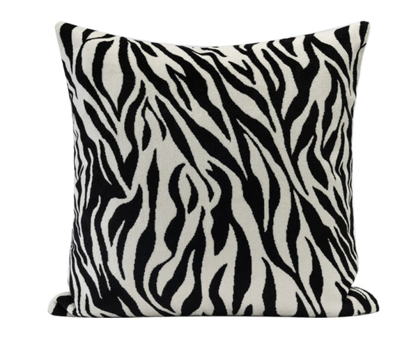 Large Decorative Sofa Pillows, Large Modern Sofa Throw Pillows for Bedroom, Abstract Contemporary Pillow for Couch-ArtWorkCrafts.com
