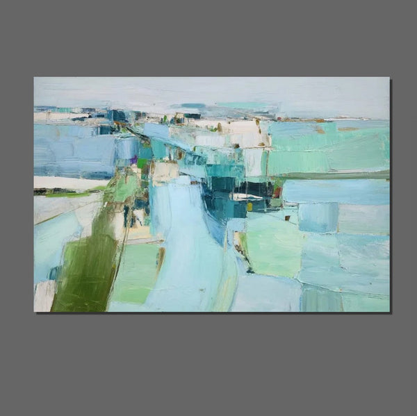 Modern Living Room Wall Art Ideas, Contemporary Canvas Art, Canvas Paintings for Bedroom, Hand Painted Art on Canvas, Original Acrylic Art-ArtWorkCrafts.com