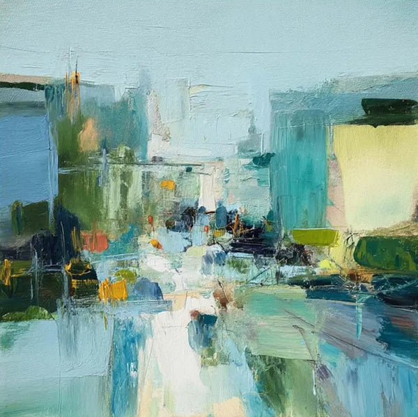 Abstract Wall Art on Canvas, Modern Paintings for Bedroom, Hand Painted Canvas Art, Contemporary Art on Canvas, Original Acrylic Paintings-ArtWorkCrafts.com