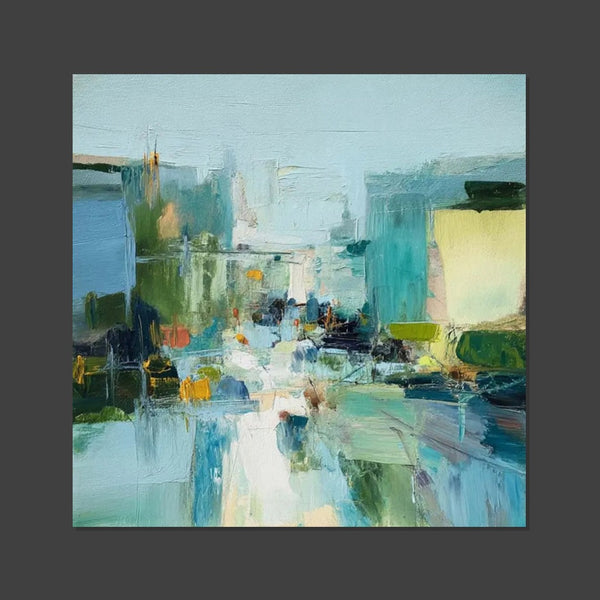 Abstract Wall Art on Canvas, Modern Paintings for Bedroom, Hand Painted Canvas Art, Contemporary Art on Canvas, Original Acrylic Paintings-ArtWorkCrafts.com