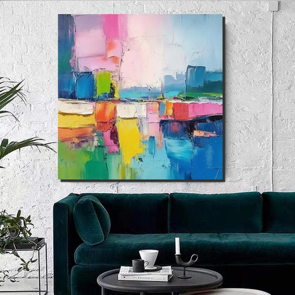 Living Room Large Wall Art, Modern Paintings for Bedroom, Heavy Texture Canvas Art, Contemporary Art on Canvas, Heavy Texture Paintings, Original Art Paintings-ArtWorkCrafts.com