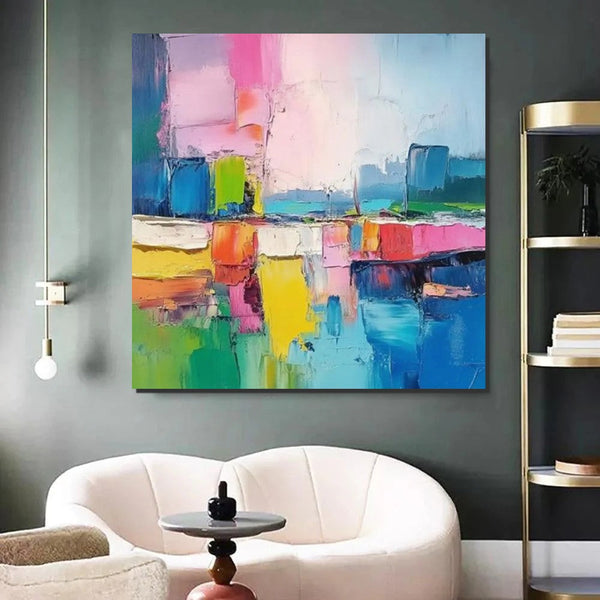 Living Room Large Wall Art, Modern Paintings for Bedroom, Heavy Texture Canvas Art, Contemporary Art on Canvas, Heavy Texture Paintings, Original Art Paintings-ArtWorkCrafts.com