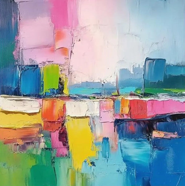 Living Room Large Wall Art, Modern Paintings for Bedroom, Heavy Texture Canvas Art, Contemporary Art on Canvas, Heavy Texture Paintings, Original Art Paintings-ArtWorkCrafts.com