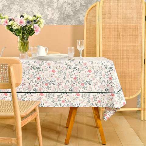 Country Farmhouse Tablecloth, Rustic Table Covers for Kitchen, Large Rectangle Tablecloth for Dining Room Table, Square Tablecloth for Round Table-ArtWorkCrafts.com