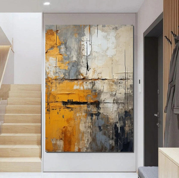 Hand Painted Wall Painting, Modern Abstract Art for Bedroom, Abstract Acrylic Wall Painting, Extra Large Paintings for Living Room, Simple Painting Ideas-ArtWorkCrafts.com