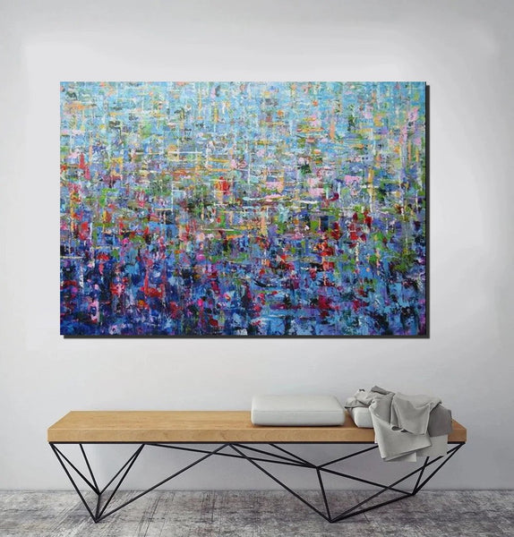 Canvas Painting for Living Room, Large Paintings for Sale, Simple Modern Art, Extra Large Wall Art Painting, Modern Contemporary Abstract Artwork-ArtWorkCrafts.com