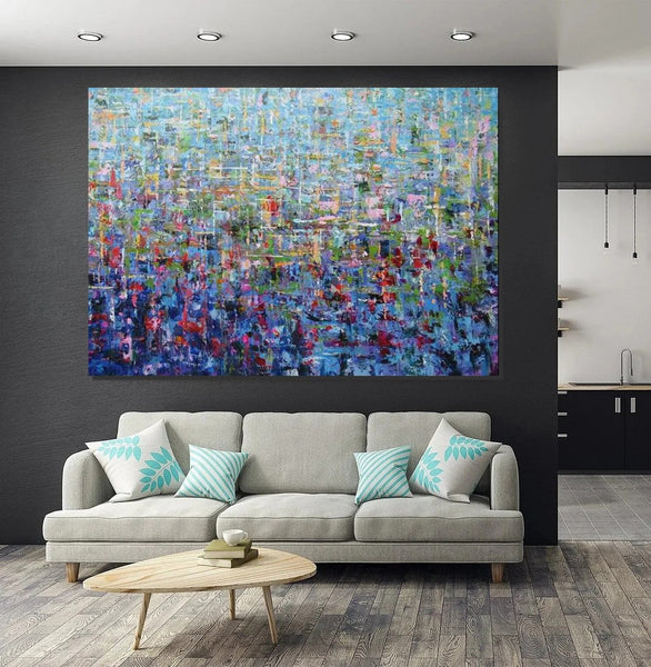 Canvas Painting for Living Room, Large Paintings for Sale, Simple Modern Art, Extra Large Wall Art Painting, Modern Contemporary Abstract Artwork-ArtWorkCrafts.com