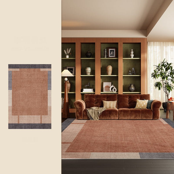 Bedroom Modern Rugs, Dining Room Geometric Modern Rugs, Mid Century Modern Rugs for Living Room, Contemporary Modern Rugs under Coffee Table-ArtWorkCrafts.com