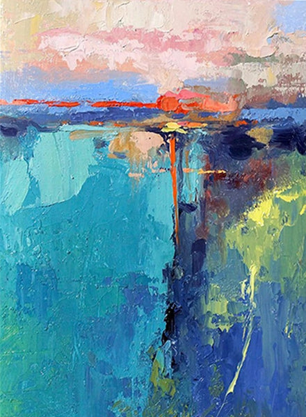 Modern Paintings, Contemporary Art Painting, Bedroom Acrylic Painting, Simple Painting Ideas, Living Room Wall Painting, Extra Large Canvas Painting-ArtWorkCrafts.com