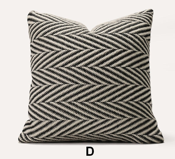 Geometric Modern Sofa Pillows, Decorative Pillows for Couch, Contemporary Throw Pillows, Modern Pillows for Dining Room, Modern Sofa Pillows-ArtWorkCrafts.com