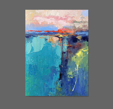 Modern Paintings, Contemporary Art Painting, Bedroom Acrylic Painting, Simple Painting Ideas, Living Room Wall Painting, Extra Large Canvas Painting-ArtWorkCrafts.com