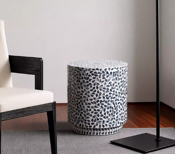 Creative Coffee Table, Bedside Small Side Table, Portable Casual Side Table, Contemporary Round Side Table, Shell Small Sofa Side Table, Contemporary Side Table-ArtWorkCrafts.com