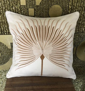 Cotton Throw Pillows, Embroider Decorative Throw Pillow, Modern Sofa Pillows, Thow Pillows for Couch-ArtWorkCrafts.com