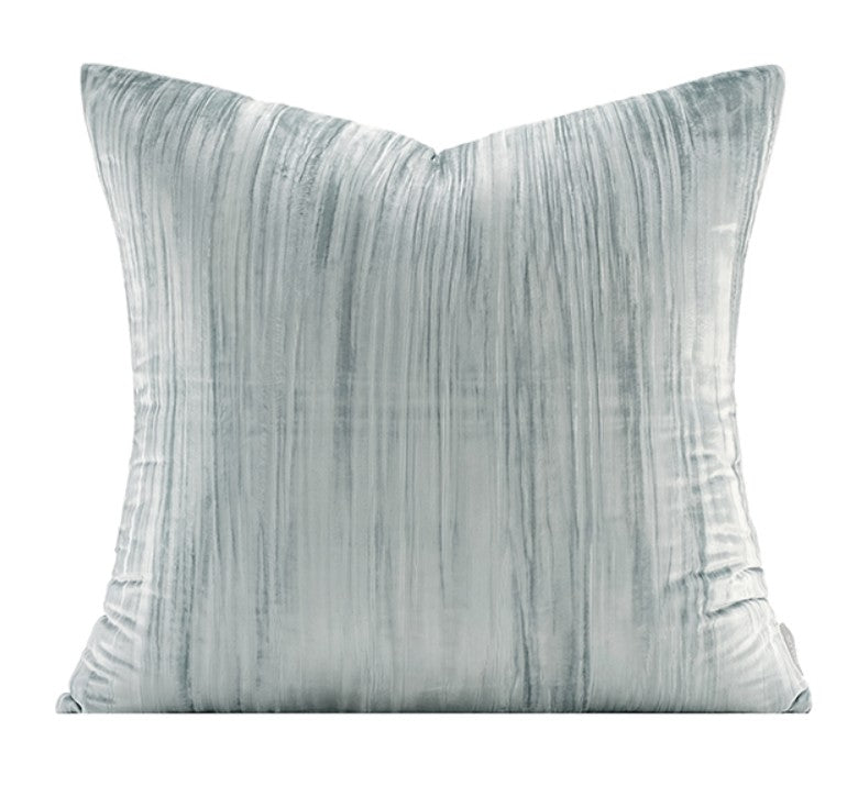 Decorative Pillow Covers, Modern Pillows for Couch, Blue Decorative Throw Pillows for Living Room, Large Modern Sofa Pillow Cases-ArtWorkCrafts.com