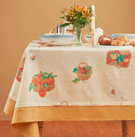 Extra Large Modern Table Cloths for Dining Room, Kitchen Rectangular Table Covers, Square Tablecloth for Round Table, Wedding Tablecloth, Farmhouse Cotton Table Cloth-ArtWorkCrafts.com