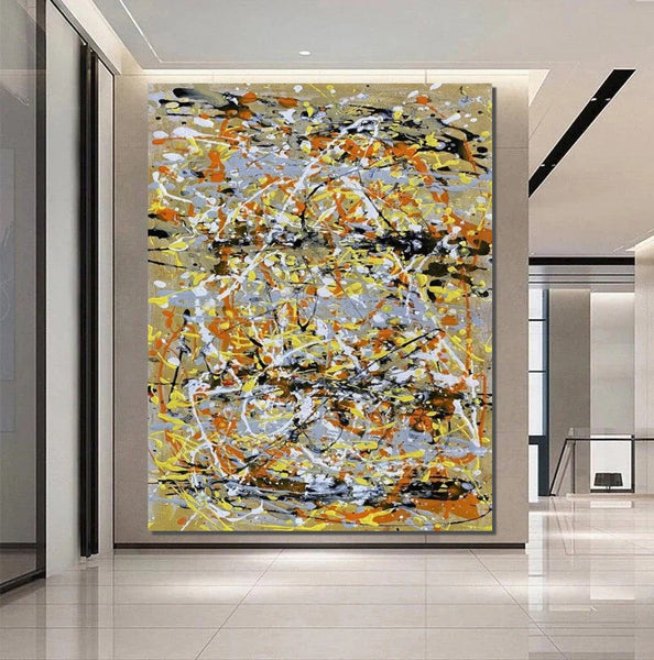 Hand Painted Canvas Art, Modern Paintings for Dining Room, Bedroom Wall Art Ideas, Simple Modern Art, Contemporary Modern Wall Art Paintings-ArtWorkCrafts.com