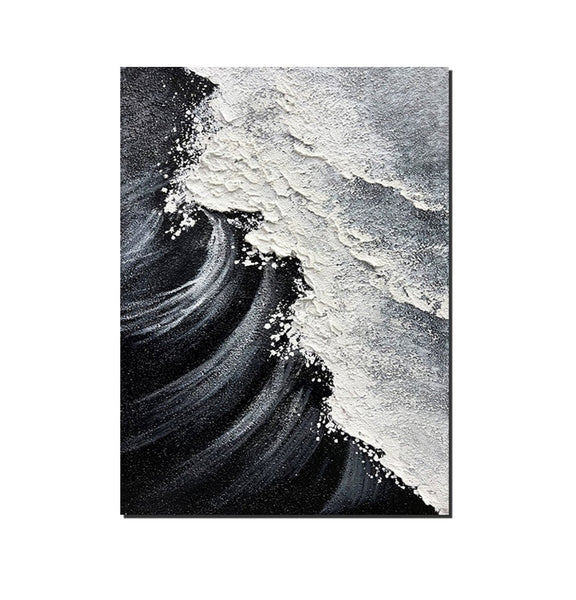 Heavy Texture Acrylic Paintings, Canvas Painting Ideas for Bedroom, Large Abstract Canvas Paintings, Hand Painted Wall Painting-ArtWorkCrafts.com