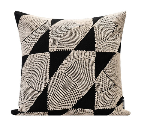 Modern Pillows for Couch, Contemporary Modern Sofa Pillows, Decorative Throw Pillows for Bedroom, Large Modern Pillow for Living Room