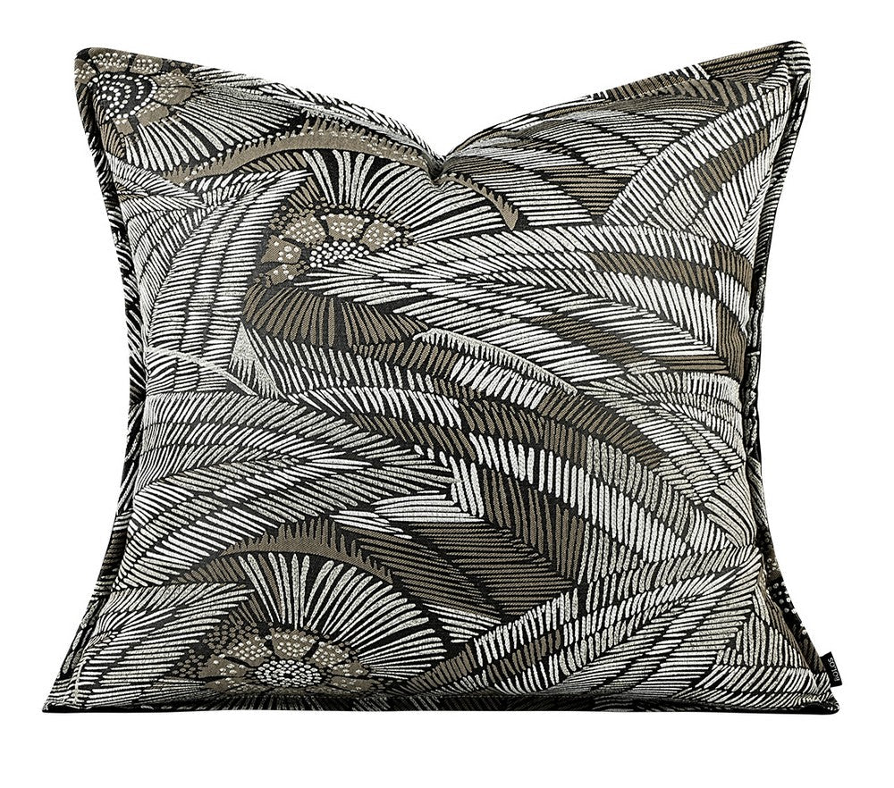 Contemporary Modern Sofa Pillows for Bedroom, Large Square Modern Throw Pillows for Couch, Simple Decorative Throw Pillows, Large Throw Pillow for Interior Design-ArtWorkCrafts.com