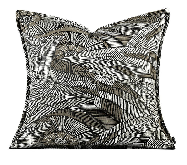 Contemporary Modern Sofa Pillows for Bedroom, Large Square Modern Throw Pillows for Couch, Simple Decorative Throw Pillows, Large Throw Pillow for Interior Design-ArtWorkCrafts.com
