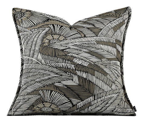 Contemporary Modern Sofa Pillows for Bedroom, Large Square Modern Throw Pillows for Couch, Simple Decorative Throw Pillows, Large Throw Pillow for Interior Design-ArtWorkCrafts.com