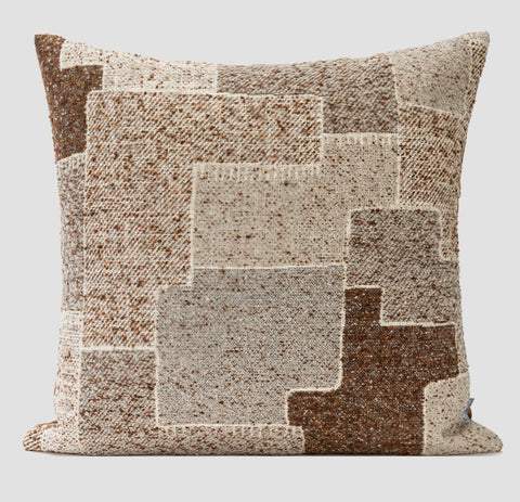 Large Square Modern Throw Pillows for Couch, Contemporary Modern Sofa Pillows for Bedroom, Simple Decorative Throw Pillows, Large Throw Pillow for Interior Design