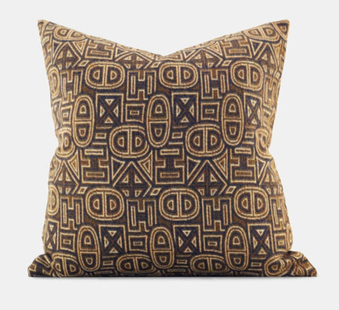 Geometric Modern Sofa Pillows, Large Square Decorative Throw Pillows for Couch, Large Decorative Throw Pillows, Geometric Sofa Pillows for Interior Design-ArtWorkCrafts.com
