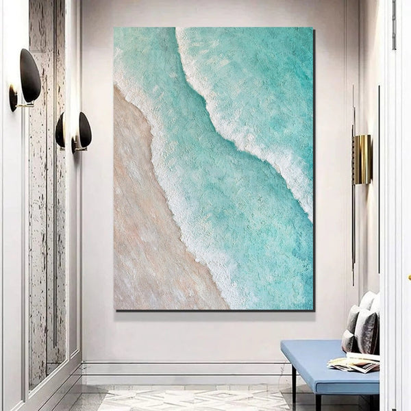 Large Painting on Canvas, Living Room Wall Art Paintings, Buy Paintings Online, Simple Acrylic Painting Ideas, Acrylic Abstract Painting Behind Couch-ArtWorkCrafts.com