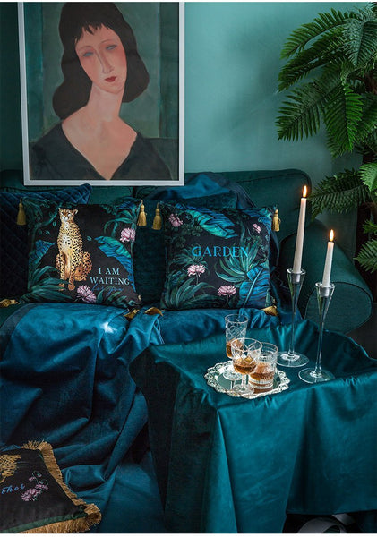 Decorative Throw Pillows, Short velvet Pillow Cover, Decorative Sofa Pillows, Throw Pillows for Living Room-ArtWorkCrafts.com