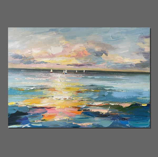 Abstract Canvas Painting, Extra Large Abstract Artwork, Modern Paintings for Dining Room, Hand Painted Canvas Art, Oversized Large Wall Art-ArtWorkCrafts.com