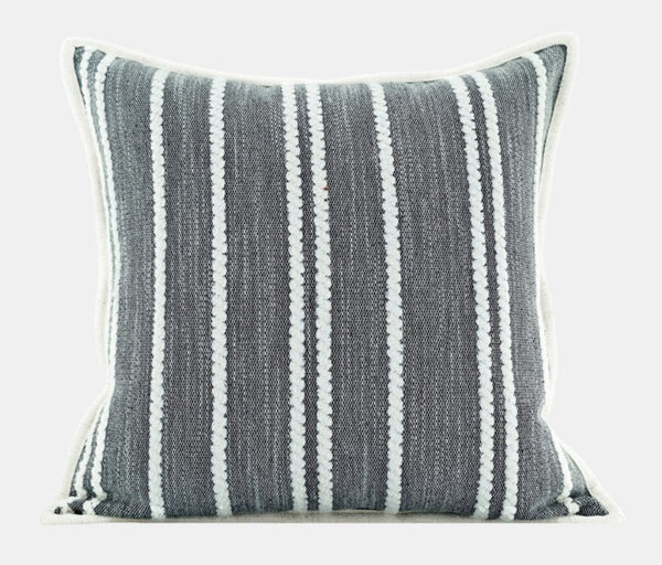 Contemporary Modern Sofa Pillows, Large Throw Pillow for Interior Design, Simple Decorative Throw Pillows, Large Square Modern Throw Pillows for Couch-ArtWorkCrafts.com