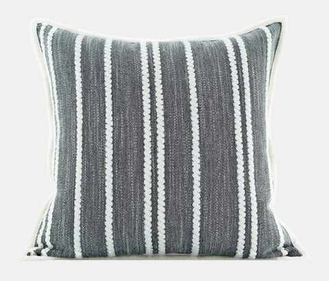 Contemporary Modern Sofa Pillows, Large Throw Pillow for Interior Design, Simple Decorative Throw Pillows, Large Square Modern Throw Pillows for Couch-ArtWorkCrafts.com