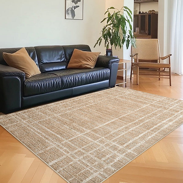 Extra Large Geometric Modern Rugs for Dining Room, Large Modern Rugs for Living Room, Contemporary Modern Rugs for Bedroom-ArtWorkCrafts.com