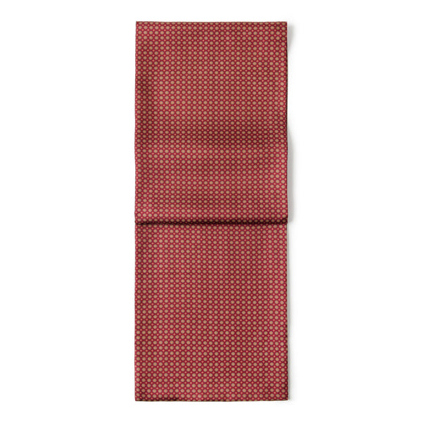 Red Mens Spring Autumn Scarf, Lightweight Silk Scarf Men, Formal Wear Silk Scarf, Silk Ascot For Men, Silk Neckerchief For Business, Mens Dress Silk Scarf, Long Silk Scarf for Men, High Quality Silk Necktie-ArtWorkCrafts.com
