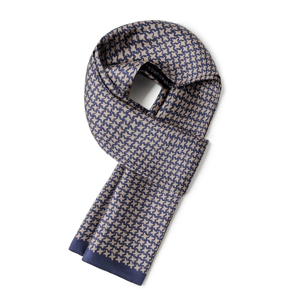 Lightweight Silk Scarf Men, Silk Neckerchief For Business, Formal Wear Silk Scarf, Silk Ascot For Men, Mens Spring Autumn Scarf, Mens Dress Silk Scarf, Long Silk Scarf for Men, High Quality Silk Necktie-ArtWorkCrafts.com