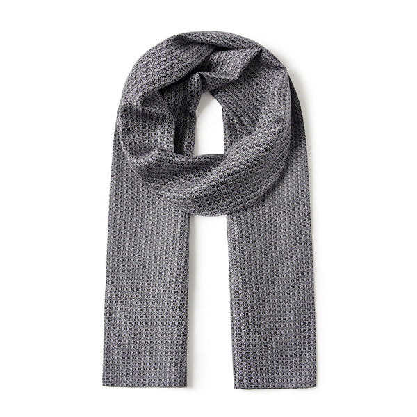 Mens Spring Autumn Scarf, Formal Wear Silk Scarf, Silk Ascot For Men, Lightweight Silk Scarf Men, Silk Neckerchief For Business, Mens Dress Silk Scarf, Long Silk Scarf for Men, High Quality Silk Necktie-ArtWorkCrafts.com